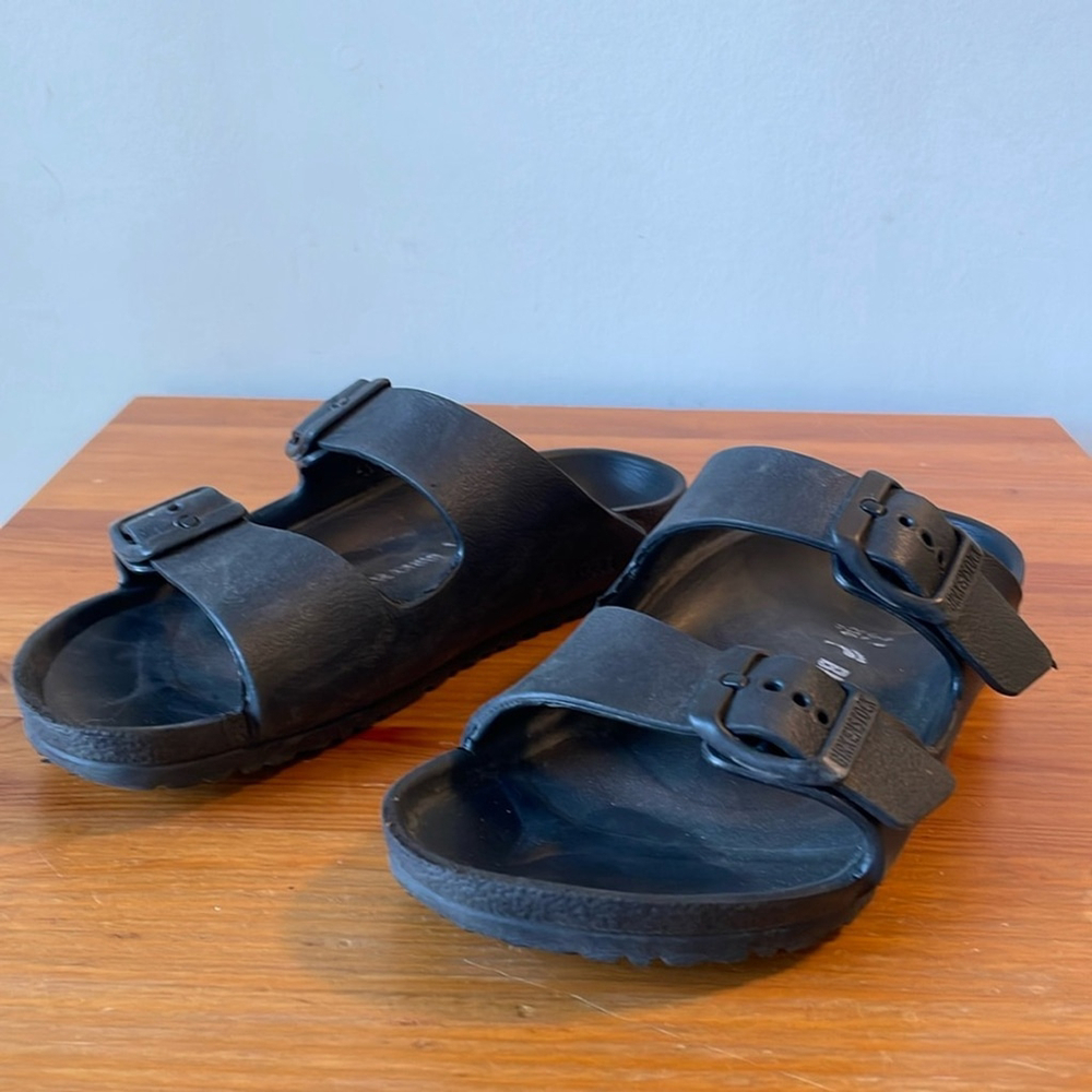 Birkenstock, kids 2, plastic washable double buckle arch support comfort sandal